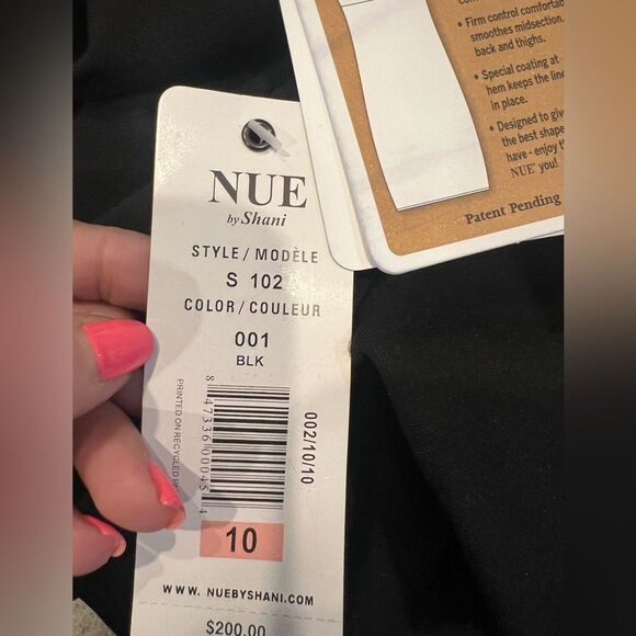 NWT Nue by Shani black cold shoulder mini dress womens size 10 - Picture 7 of 10